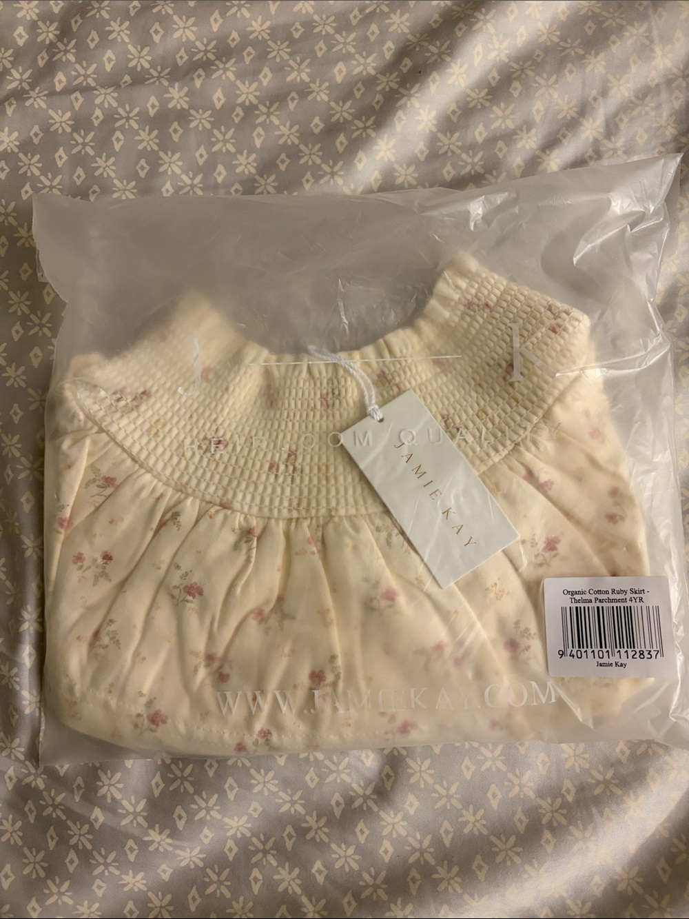 Jamie Kay Thelma Parchment Ruby Skirt